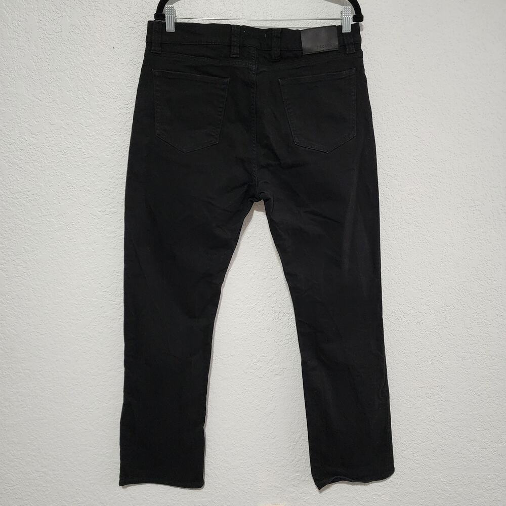 Tecovas Mens Black Demin Jeans Straight Leg Western Bootcut Style 36x32 - Picture 2 of 12